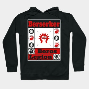 Boros Legion | Berserker | MTG Guild White & Red Design Hoodie